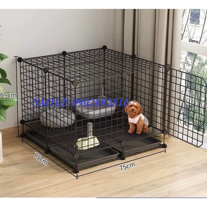 [COMBO CHUỒNG LỚN] LƯỚI THÉP LÀM CHUỒNG CHÓ MÈO THÚ CƯNG ĐA NĂNG