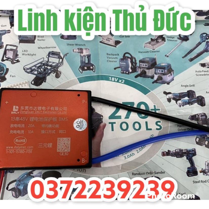 Lktd BN. Bảng mạch chính hãng BMS DALY bảo vệ pin 18650 Lithium Ion 3.7V 10S 13S .