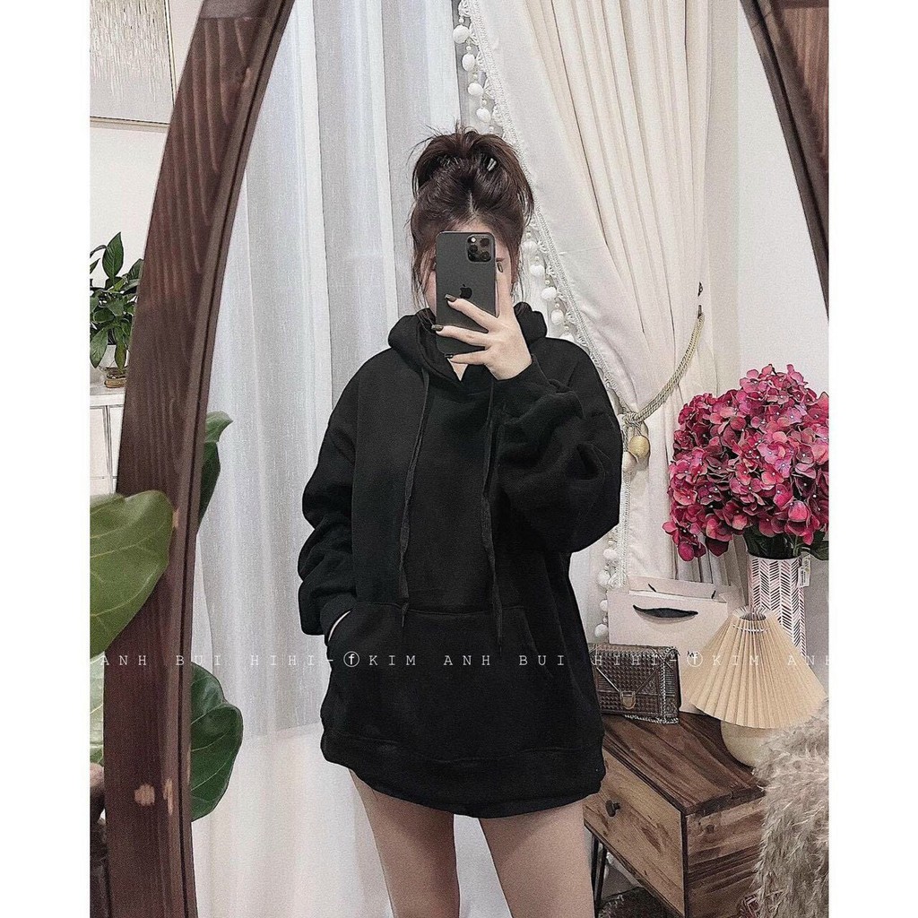 Áo nỉ hoodie trơn và nỉ hình chó. Áo nỉ đôi in hình chất nỉ dày đẹp hàng bán shop/ thoitrangsvtn