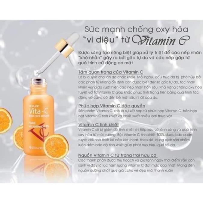Free Ship Freeship Tinh Chất Cô Đặc Dưỡng Trắng Da Vita C Newland | BigBuy360 - bigbuy360.vn