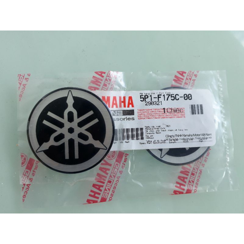Logo nhựa nổi mềm 4,5 cm Yamaha