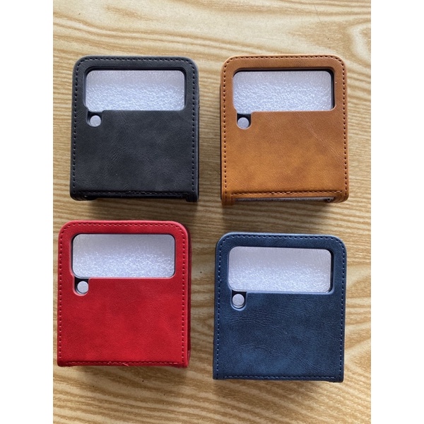Ốp lưng Samsung ZLip 3 ,Zlip 4 kiểu da