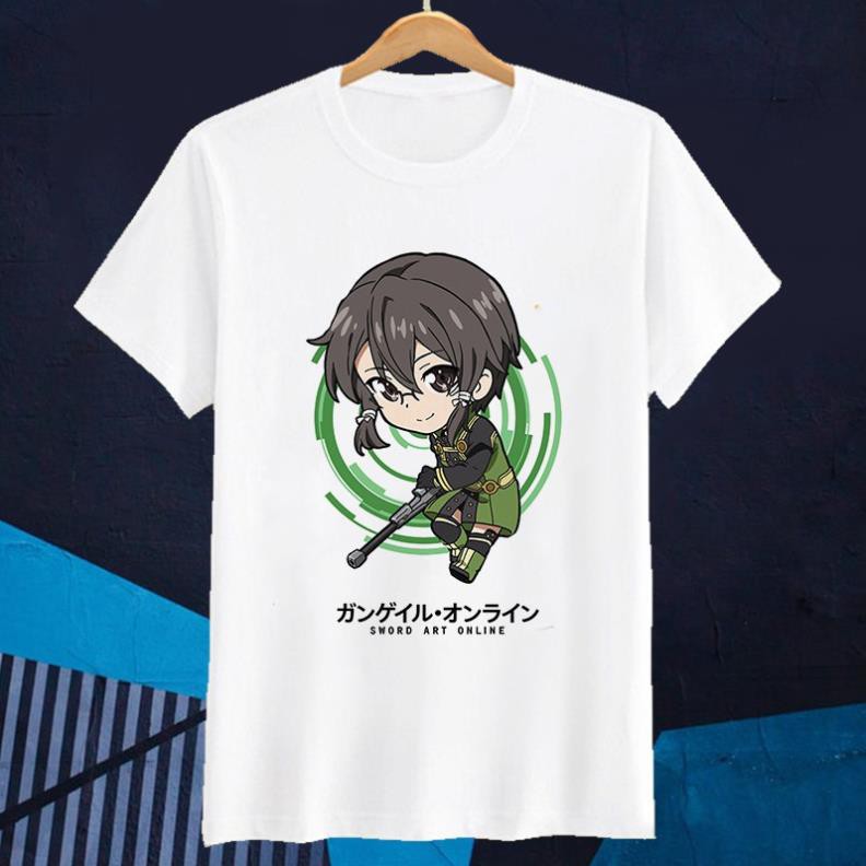 Áo thun Sword Art Online SAO Sinon Chibi - CODE08