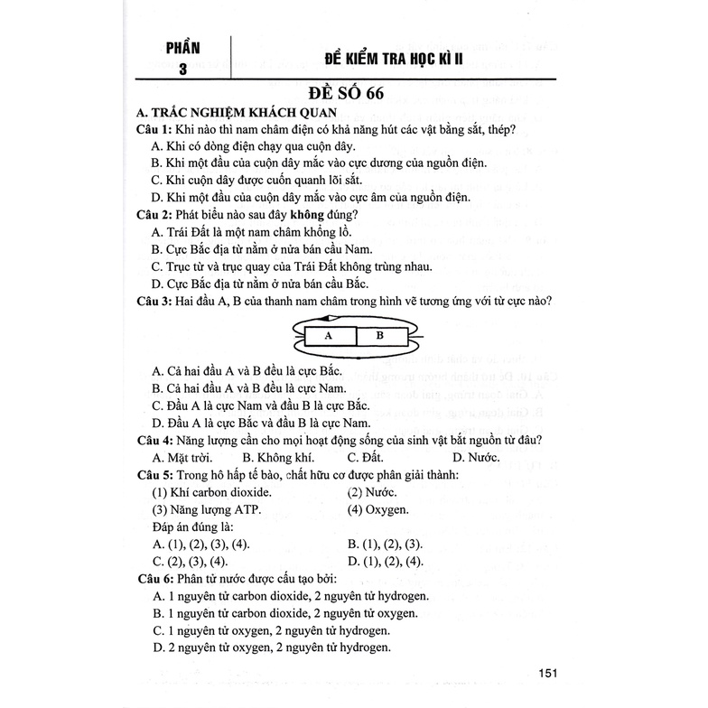 SÁCH - tuyển tập đề kiểm tra định kì khoa học tự nhiên lớp 7