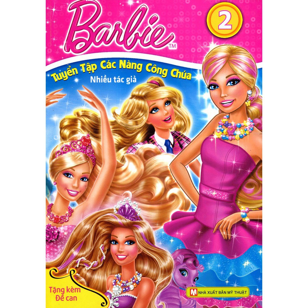 Sách - Tuyển Tập Các Nàng Công Chúa - Barbie (Tập 2)