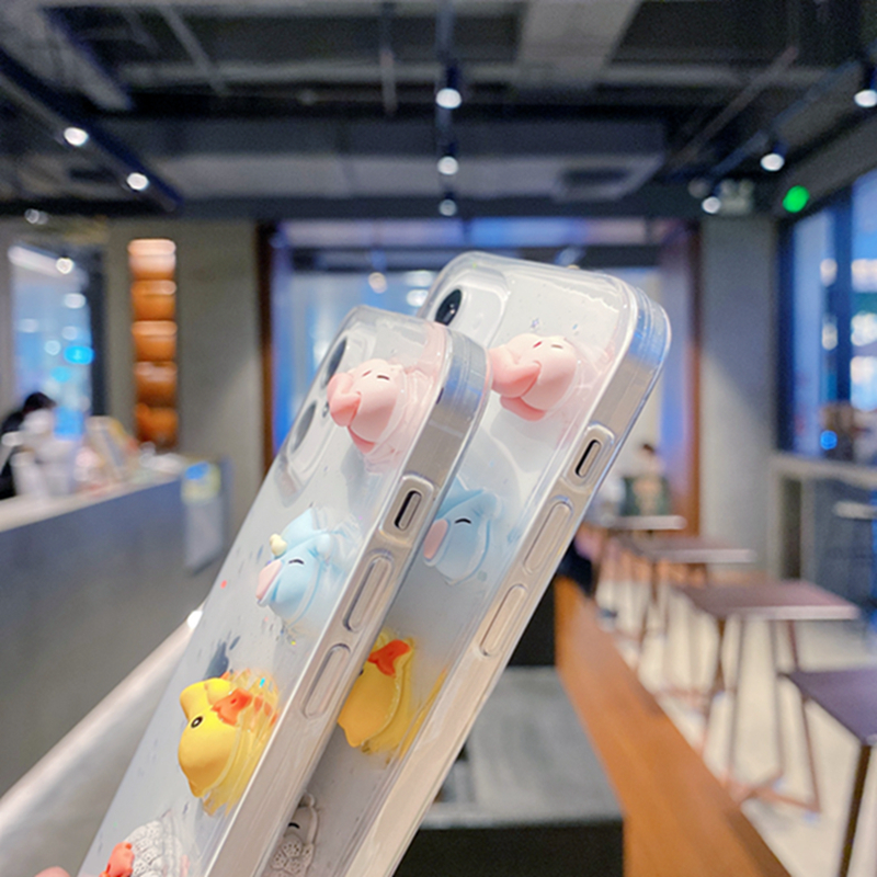 Ốp Lưng Hình Thú Xinh Xắn Cho Iphone 12 12promax 11 11pro Max X Xr Xs Max Xr 8 7 Plus 6 6s Plus | BigBuy360 - bigbuy360.vn