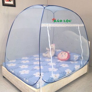 Mùng chụp tự bung đỉnh rộng 1m6 x 2m