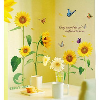 | COMBO | 4 mẫu Decal vườn hoa rực rỡ