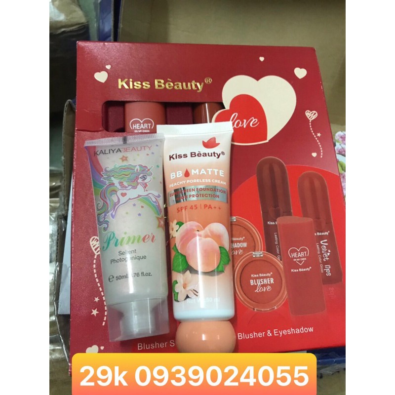 kem lót bắt sáng  và bbcream đào