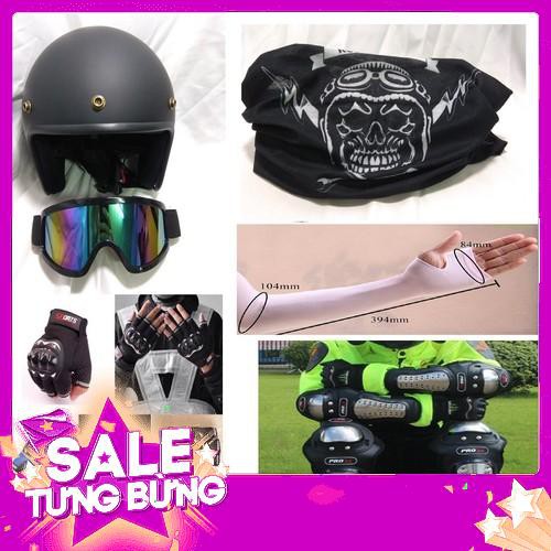 KML Nón bảo hiểm Dammtrax Black + Kính chống tia nắng UV, che nắng, giảm tốc loại tốt JP90123 RE