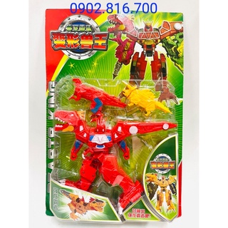 Vỉ Robot lắp ráp biến hình siêu nhân điện long Kyoryuger