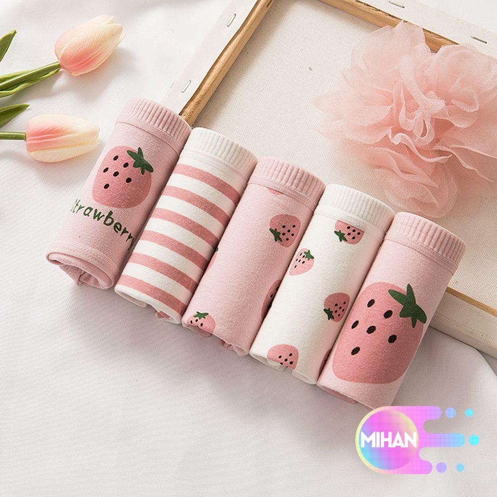 Quần lót cotton lưng vừa thoải mái thời trang cho nữ