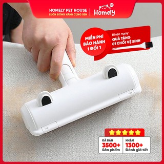 Cây lăn lông mèo tĩnh điện hút lông chó mèo làm sạch ga giường hiệu quả Homely Pet