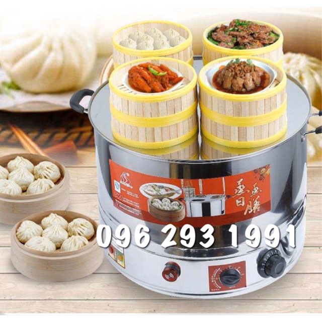 Nồi hấp điện dimsum công suất cao