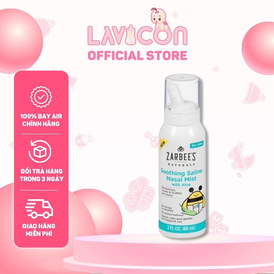 Xịt mũi Zarbee's LÔ HỘI 88ml