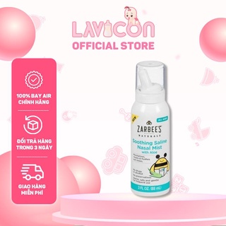 Xịt mũi zarbee's lô hội 88ml
