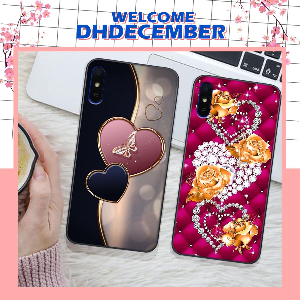 Ốp lưng Xiaomi REDMI 9A in hình hoa tinh tế , mới mẻ DH DECEMBER