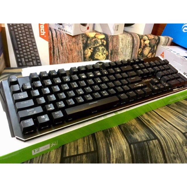 Bàn Phìm Cơ Chuyên Game Led 7 Màu Gold Tech LK-185 - PK Máy Tính | BigBuy360 - bigbuy360.vn
