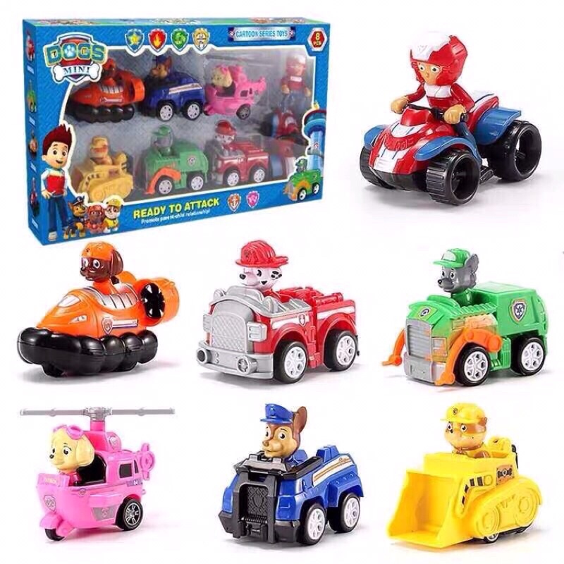 Hộp trò chơi xe trớn biệt đội chó cứu hộ - Pawpatrol