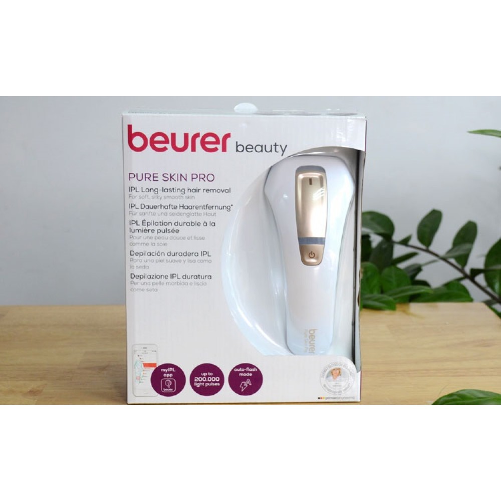 MÁY TRIỆT LÔNG BEURER IPL PURE SKIN PRO 5500 NHẬP KHẨU ĐỨC