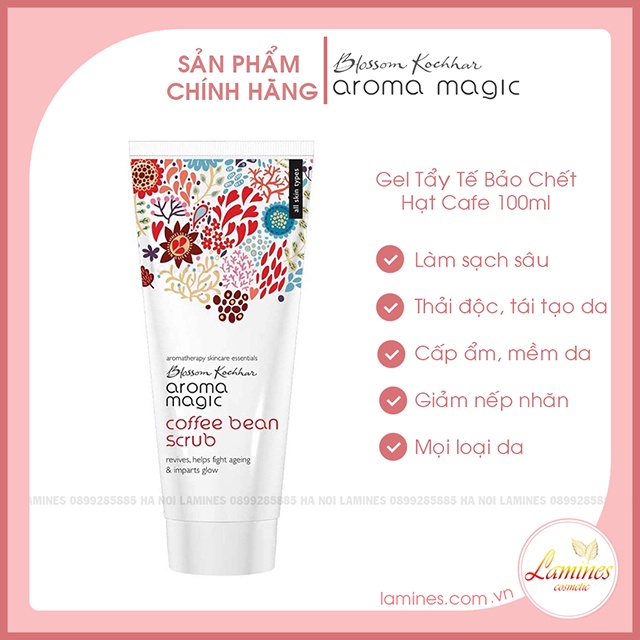 Tẩy Tế Bào Chết Aromamagic Cà Phê Có Hạt, Cho Da Thường Và Da Dầu | Aroma Magic Coffee Bean Scrub 100ml