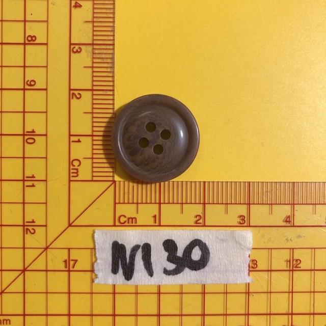 Combo 10 nút áo nâu N129-N132