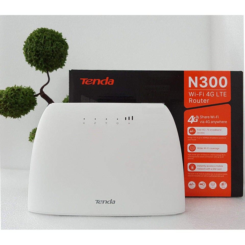 BỘ PHÁT WIFI TENDA  4G / 3G LTE - 4G03 A B - CÓ CỔNG LAN  - CHÍNH HÃNG 36 THÁNG Văn Phòng Xe Khách Lắp Cam ZTE Huawei | BigBuy360 - bigbuy360.vn