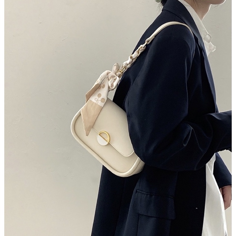 Túi Xách Thời Trang Nữ Nhẹ Nhàng Nữ Tính Tằng Kèm Khăn