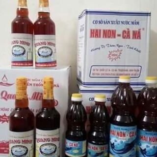 Combo 3chai loại 1 lít 30 độ đạm ( nước mắm hai non cà ná)