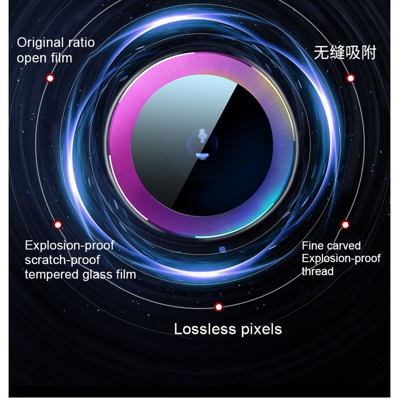 Kính cường lực bảo vệ camera cho iPhone 13 12 Pro