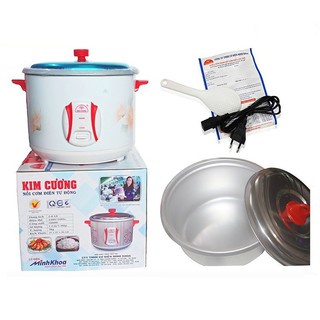 NỒI CƠM ĐIỆN KIM CƯƠNG 2, 8 LÍT- Hàng Việt Nam Chất Lượng Cao bảo hành 12 tháng.
