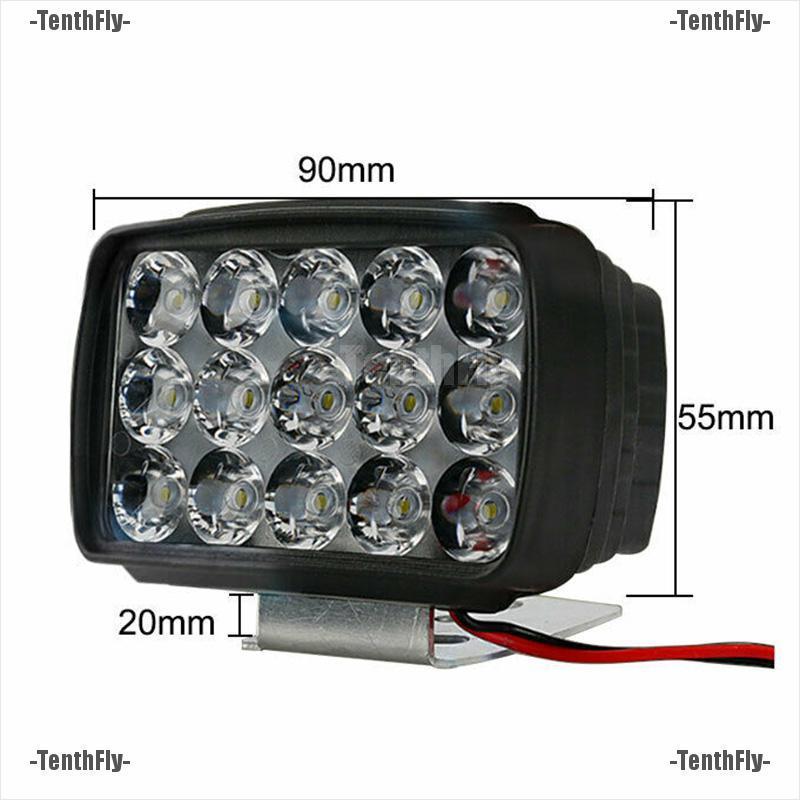 Đèn pha 15Led 1500lm siêu sáng dành cho xe máy