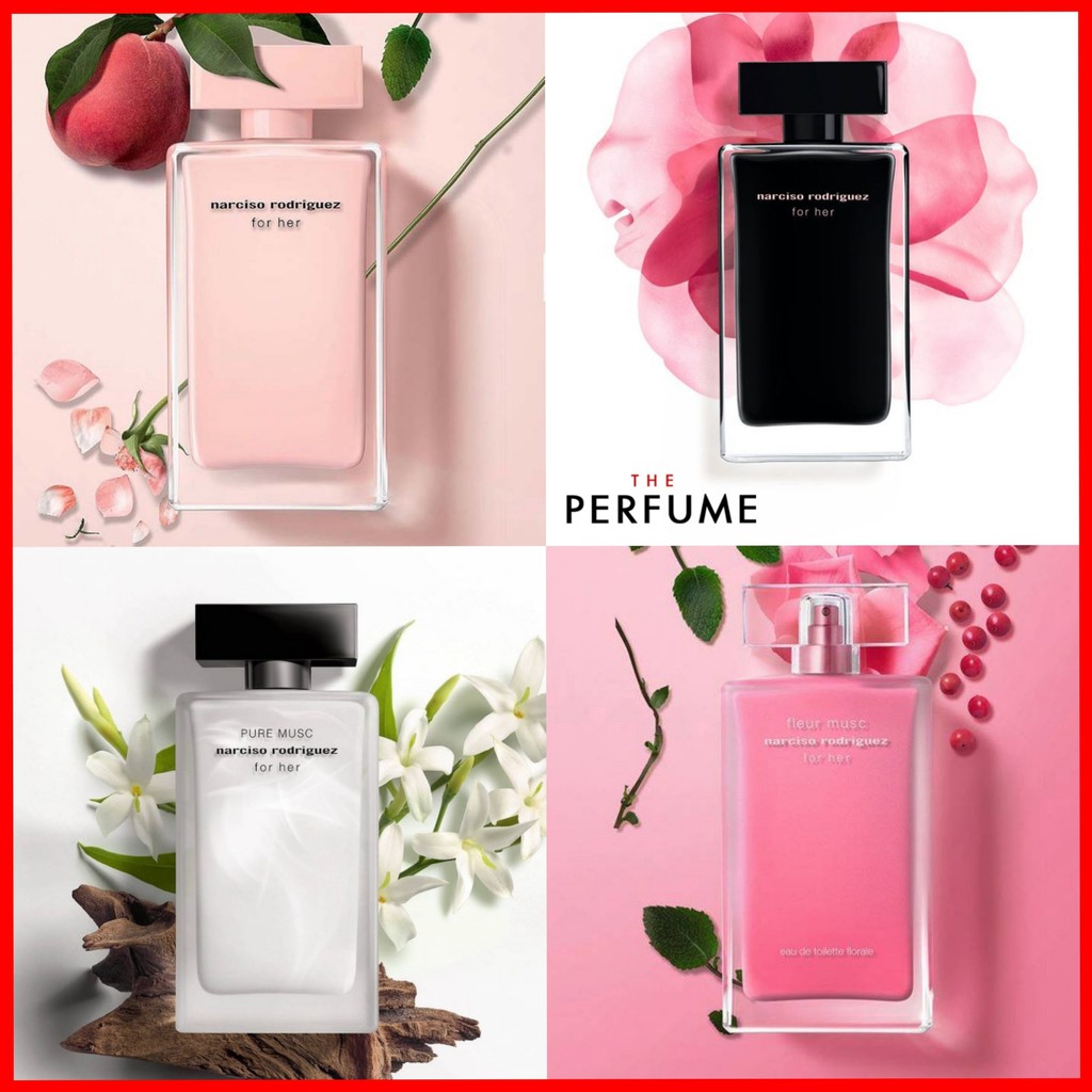 Nước hoa Narciso For Her 10ml _Nước hoa nữ  Hàng Chính Hãng