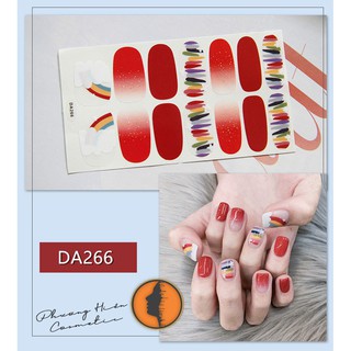 SIÊU RẺ ~ sticker dán móng tay đầy đủ