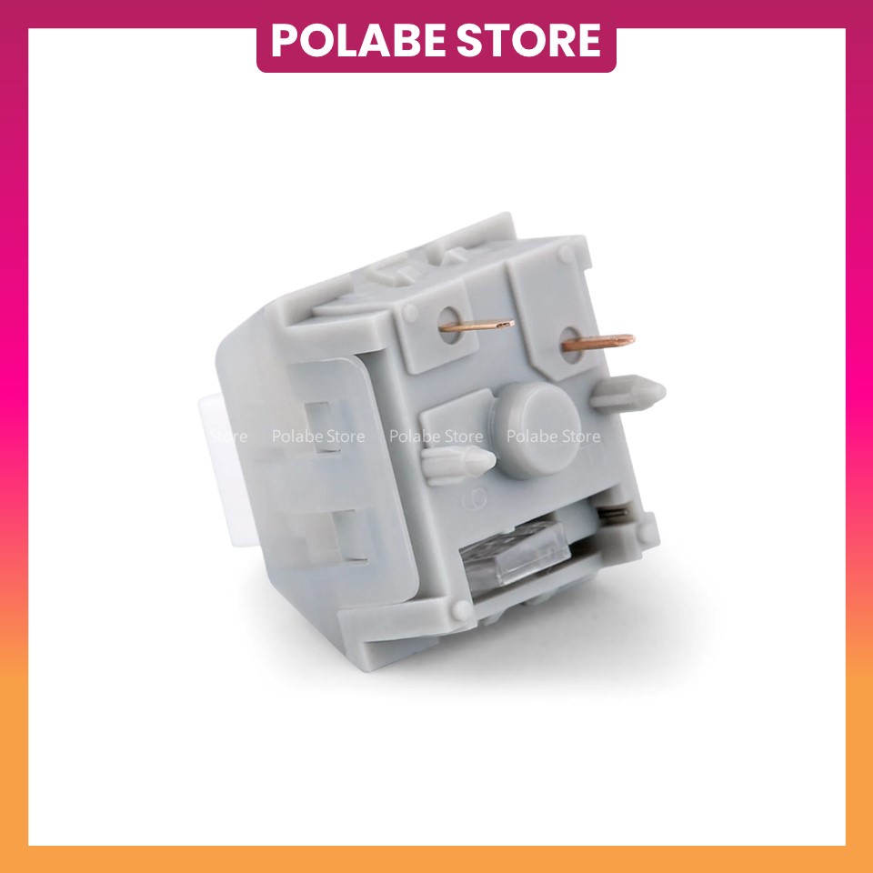 Kailh Arctic Fox KAILH BOX WHITE OWL clicky switch Công Tắc Bàn Phím Cơ Kailh Box Summer Switch - Polabe Store