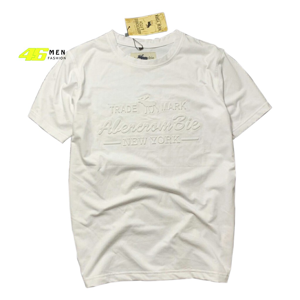 Áo thun nam tay ngắn logo dập nổi cao cấp MFT803