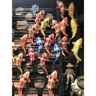 Cá koi nhật gốm sứ trang trí decor