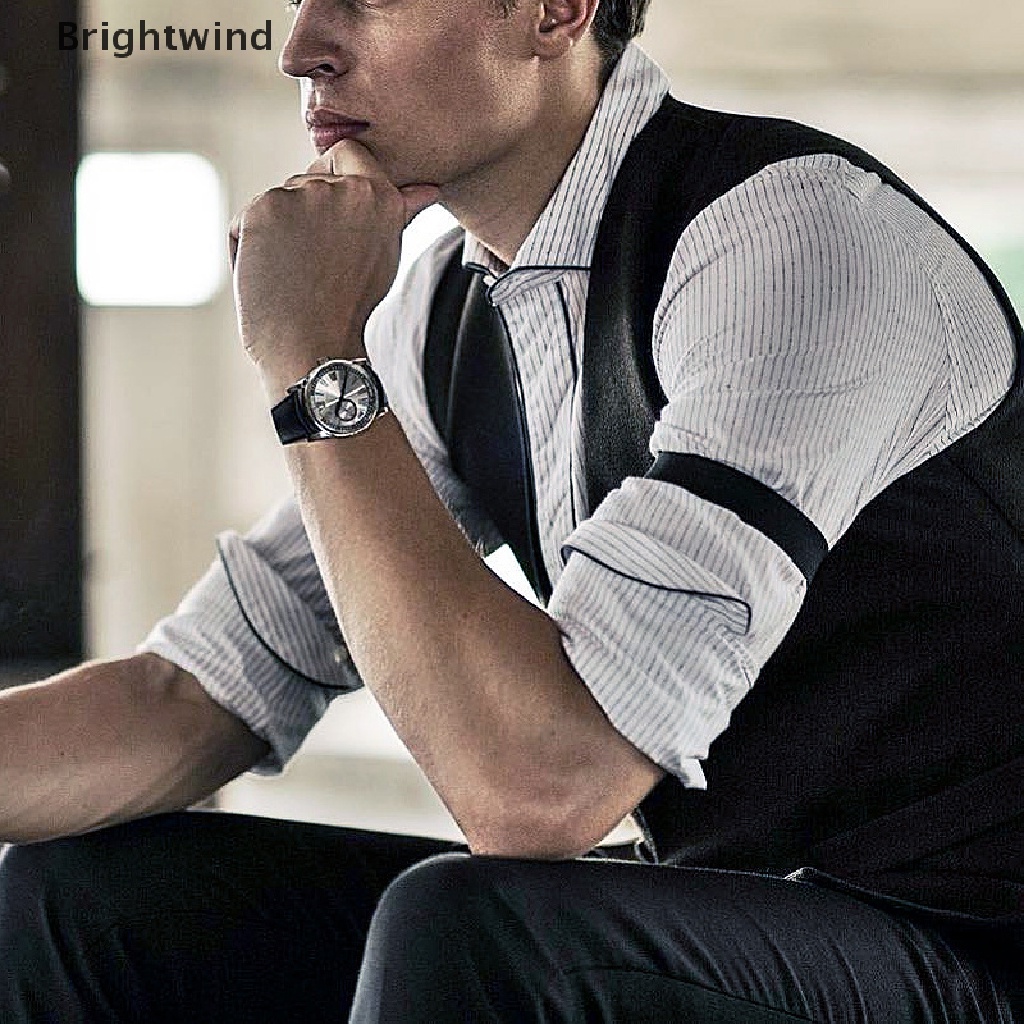 [Brightwind] Elastic Armband Shirt Sleeve Holder Women Men Fashion Adjustable Arm Cuffs Bands Hot Sell