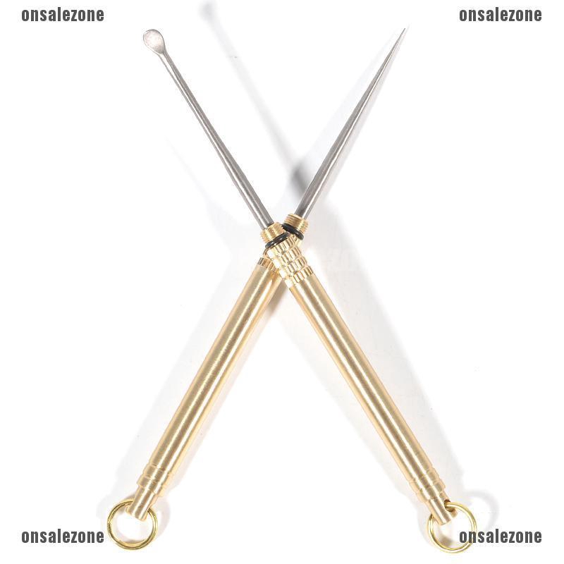 Tăm xỉa răng/Đồ lấy ráy tay bằng hợp kim titanium tiện dụng khi đi cắm trại EDC | BigBuy360 - bigbuy360.vn