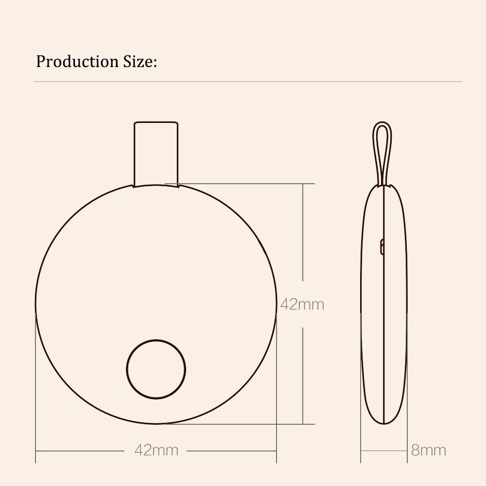Thiết Bị Định Vị Thông Minh Xiaomi Ranres Có Báo Động Chống Thất Lạc Cho Bé Và Thú Cưng