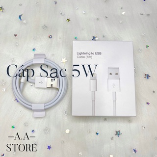 Cáp sạc 5w dành cho 5/5s/6/6plus/7/7plus/8/8plus/x/xsmax/11/12++ bảo hành 1 đổi 1