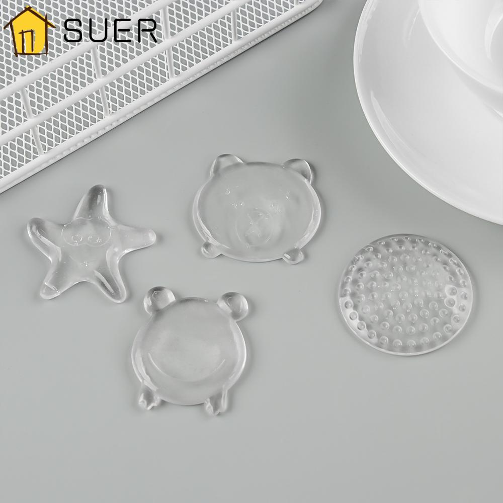 Miếng dán cao su trong suốt chống va chạm chống sốc cho tay cầm cửa