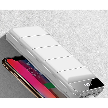 Sạc dự phòng Pisen Led Power Station III 30000mAh - Hàng Chính Hãng