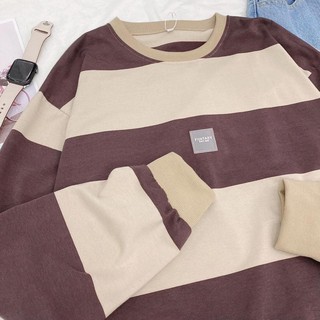 Áo tay dài Sweater sọc