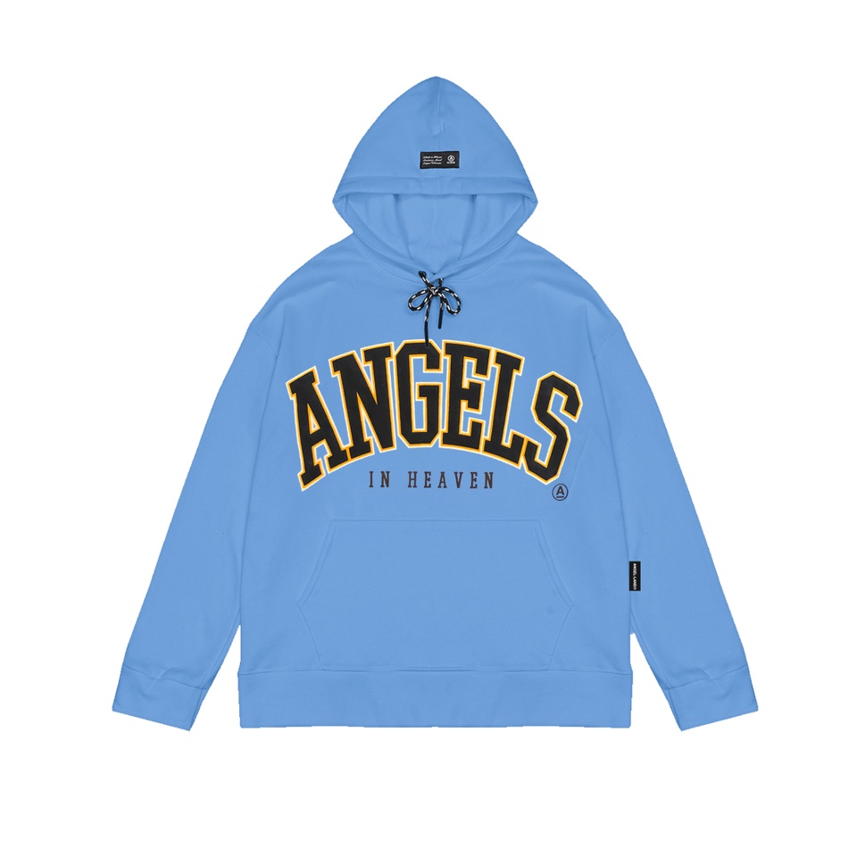 Áo Khoác Hoodie Angel-Land ANGELS IN HEAVEN Màu XANH Chính hãng Nỉ Bông [AI]