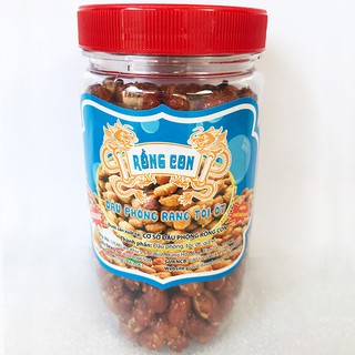 Hộp Đậu Phộng Rang Tỏi Ớt 210gram Thương Hiệu Rồng Con