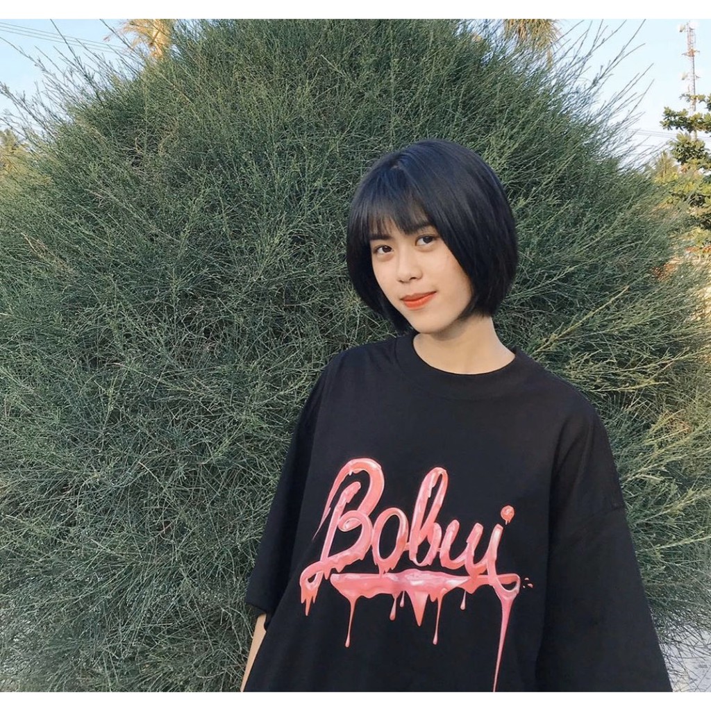 Áo thun bobui saigon sigrum chữ hồng có tag tay lỡ form rộng | Beway | BigBuy360 - bigbuy360.vn