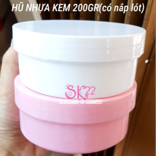 Set 50 🐷HŨ KEM NHỰA HỒNG SỮA/TRẮNG 200gr🐷