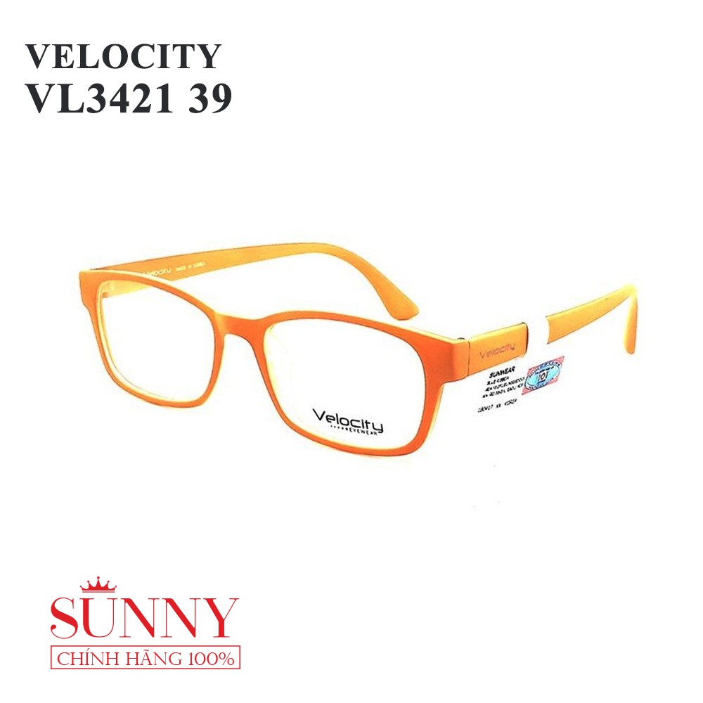 VL3421 39 - gọng kính velocity chính hãng, bảo hành toàn quốc