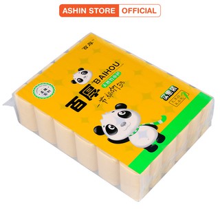 Giấy Vệ Sinh Gấu Trúc Sipiao Cao Cấp Siêu Dai An Toàn Cho Gia Đình